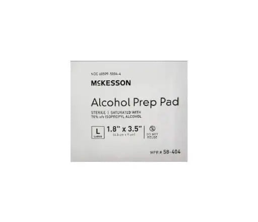 PRE-MOISTENED ALCOHOL WIPES